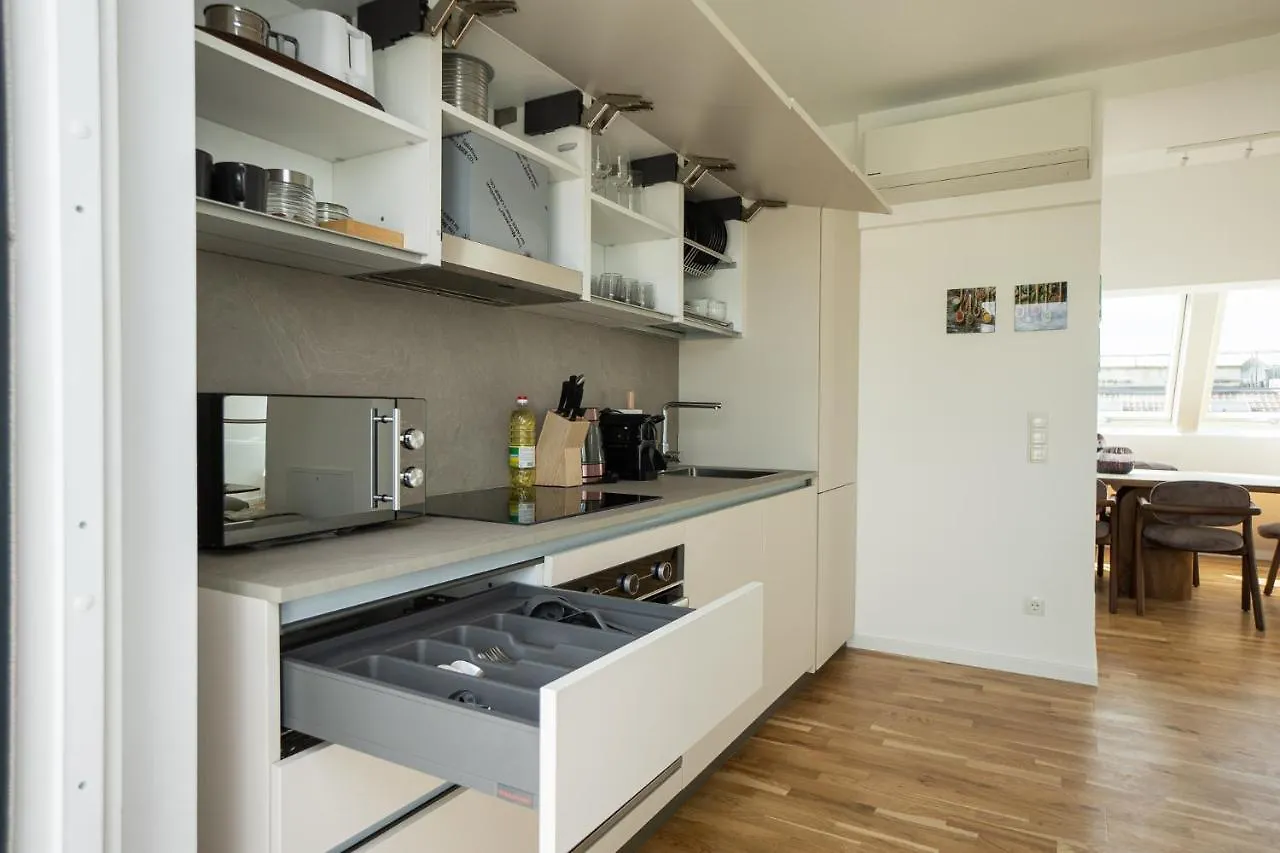 Double Floor Apartment With 2 Terraces On Rooftop Viyana