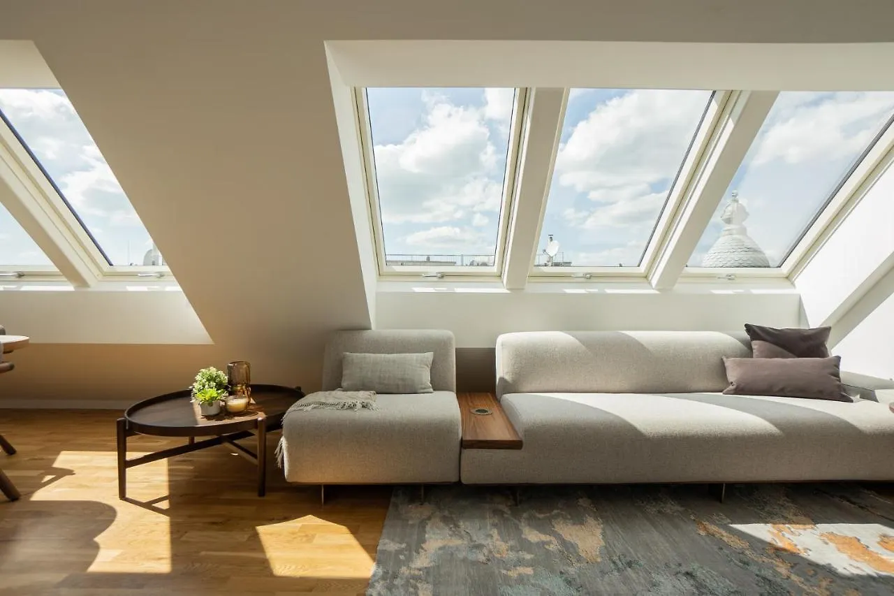Double Floor Apartment With 2 Terraces On Rooftop Viyana Avusturya
