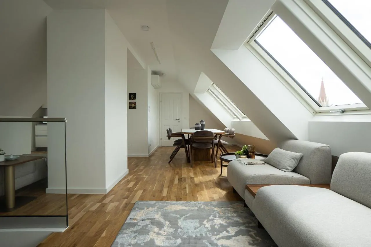 Double Floor Apartment With 2 Terraces On Rooftop Viyana